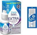 TheraTears Extra suché očné kvapky 0,5 fl oz 2 Počet s Q-Tips 100% Cotton Swabs 500 Počet