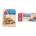 Atkins Karamel Čokoláda Nut Roll Snack Bar, Protein Snack, High in Fiber, 2g Cukor, 16 Počet a mlieko Čokoláda Delight Protein Shake, 15g Protein, Low Glycemic