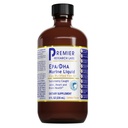 Premier Research Labs EPA/DHA Marine Liquid - Omega 3 Fish Oil Liquid, Omega 3 Liquid Fish Oil Supplement for Adults, Joint, Heart, & Brain Health Support - 8 Fl Oz fľašu