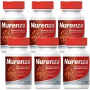 Vita Sciences Nurenza Neuropatia Relief Supplement 40x Sila Prírodná R-ALA forma pre Nerve zdravie, rýchla oprava w/ Vitamíny, antioxidanty Revitalizujúce nohy, ruky, nohy a prsty. 60 Ct. - Balenie 6