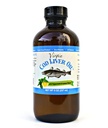 Panenský Cod Liver Oil - 8 Fl oz Prírodné, Trvalo dostupné, Wild Caught & Fresh Ochutnávka. s vysokým obsahom vitamínu D, Omega 3 DHA/EPA (chutená citrónová a mäta pieporná)