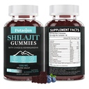 Himalayan Gold Shilajit Gummies. 1000mg Shilajit, 200mg Ashwagandha,200mg Chaga,100mg Ginseng,100mg Saw Palmatto,60mg Black Seed Oil