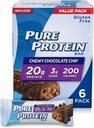 Pure Protein® Chewy Chocolate Chip, 50 g, 6 počet Multibalenie
