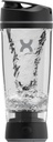 Promixx Originálna fľaša Shaker - Batéria-napájaná pre hladké proteíny Shakes - BPA Free, 20oz Cup (čierna)