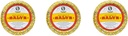 Rawleigh Antiseptický Salve Iconic Yellow Big Tin: 4.5 oz, Multi-Purpose Masť Upokojuje Rezy, Bruises, Irritácie, s Turpentine, Fenol, Cottonseed Oil & Paraffin, Pôvodná formula - Balenie 3