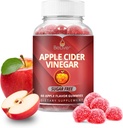 BeLive Apple Cider Ocogar Gummies - ACV Gummies Without Sugar I Detox & Cleanse Digestive Health I Alternatíva k kapsulám, Vegan, Keto Friendly, Non-GMO, Gluten Free 60 Ct