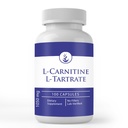 Pure Original Ingredients L-Carnitine L-Tartrate (100 Kapsule) Always Pure, No Aditives Or Fillers, Lab Overené