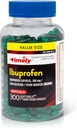 Time-CAP LABS, INC. Včasný Ibuprofén 200 mg - 300 tekutých mäkkých gélov - tabletky na úľavu od bolesti a zníženie horúčky - pre úľavu od bolesti hlavy, menštruačné bolesti, bolesti zubov