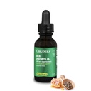 Organika Bee Propolis Tincture 1 oz: Vegan Propolis Extract - Hrdlo a dýchanie - bez lepidla, GMO, a umelé príchute - 10 dní Prop Drops Supply