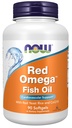 Teraz Foods Doplnky, Red OmegaTM s CoQ10 30 mg a Omega-3 rybí olej, Kardiovaskulárna podpora*, 90 Softgels