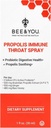 Včela a Propolis a probiotický sprej s zázvorom, Imunitná podpora, Tráviace zdravie, Antioxidanty, Keto, Paleo, Gluten-free, 1 Fl oz