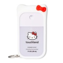 Touchland x Hello Kitty® Hand Sanitizer + Mist Case, Vonné a štýlové Hydrating Sanitizer Spray Bundle, Travel Size, Farb Free