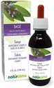 Naturalma Sage (Salvia officinalis) Leaf Alkohol-Free Tinture - 4 fl oz Liquid Extract in Drops - Bylinné doplnky - Vegan
