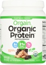 Orgain Organic Vegan Protein Powder, Čokoládové arašidové maslo - 21 g rastlinných bielkovín, Nízke čisté sacharidy, Non Dairy, Gluten Free, Laktóza bez, Bez cukru Pridané, Soy Free, Kosher, 1.02 libra