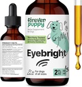 Forever Puppy Eyebright kvapky pre psy - očnéright Herb Tinktúra pre upokojujúce oči podráždenie - Liquid Eye Health Suplement for Psy všetkých plemien a veľkostí - 2 oz