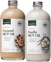 Prírodné sily krémová Vanilla + krémová karamel MCT olej Bundle 