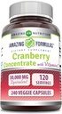 Úžasné Formuly Cranberry koncentrát 30 000 mg s vitamínom C doplnok 