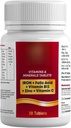 Železo B12 Kyselina FOLOVÁ VIT C pre zdravú energiu, vytrvalosť, odolnosť (séria 1, 30)