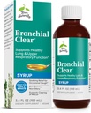 Terry Prirodzene Bronchial Clear Liquid - Podpora dýchania pre zdravie Bronchial a pľúc - Bronchial Podpora pre zdravie dýchacích ciest - Zdravé pľúca podpora doplnok pre dospelých a deti - 3.4 fl oz