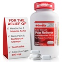 Včasný acetaminofén 500 mg - 500 Caplets - Extra sila úľava od bolesti - V porovnaní s účinnou látkou v extra sile - Menstruálne kreatúry, Horúčka Redukcia, Menor Bolesť artritídy