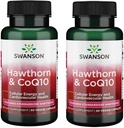 Swanson Hawthorn & Coq10 60 Veg kapsuly (2 balenia)