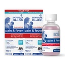 Mamina blaženosť Detská bolesť a horúčka Redukcia, Deti acetaminofén, Farbenie zadarmo, Delicious zmiešané Berry Chuť, Vek 2+, 4 Fluid Ounces (Stock of 2)