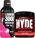PROSUPPS L-karnitín 3000 Stimulant zadarmo tekuté Shoty (dragon Fruit) a pán Hyde Signature Series Pred-Workout energie práškový nápoj (Ovocná Punch)