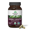 ORGANIC INDIA Herbal Laxative Supplement - Prírodné preháňadlo pre Zápcha, Bylinné preháňadlo Kapsule, Zápcha Relief pre ženy a mužov - USDA Certified Organic, Non-GMO, Vegan - 60 Kapsule