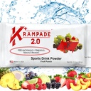 Krampade 2.0 2K: 50 mg horčíka + 2000 mg Draselné krídlo Relief Electrolyte Drink Powder: Rýchlejšia regenerácia, pomalšie únava, optimalizovaná hydrácia 