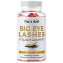 Veľké oko Lashes rast vlasov - očné riasy rast Gumies pre plnšie, hrubšie, dlhšie Lashes