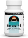 Zdroj Naturals Vitamín D-3, podporuje zdravie kostí a imunity*, 250 μg (10 000 IU) - 60 Softgels