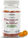 Elektrolytové guličky pre športovcov - Orange Flavor, 60 Gumiem pre Electrolyte Replenishment, Enhanced Endurance & Musce Cramp Prevention, 2 Gummies per Serving