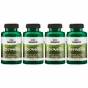 Swanson Boswellia - Bylinné doplnky podporujúce spoločnú podporu - Ayurvedic Herb pre spoločnú podporu flexibility a mobility - Vyrobené s Boswellia Serrata Resin - (100 kapsúl) (4 balenia)
