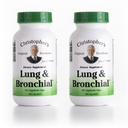 Christopher's Original Formula Lung & Bronchial Formula - Pľúcne čistenie pre fajčiarov - podporuje dýchací systém so synergickým zmesou bylín - balenie 2