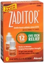 Zaditor Antihistaminikum Očné kvapky Dvojbalenie 0.34 Fl oz
