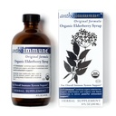 Organické bazy sirup - Anthoimunitné - Imunitná podpora doplnok pre dospelých a deti- USDA Organic, Ultra-Premium Black Elderberry Formula (8 oz) 48 Slúži