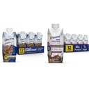 Glucerna Protein Inteligentné nutričné Shake & Zaistiť Max Bielkoviny Nutrition Shake s 30g bielkovín, 1g cukru, vysoký proteín Shake, Mlieko čokoláda, 11 Fl Oz (Pack of 12), Tekuté, Halal