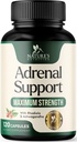 Adrenal Suplements Cortex Complex, Best Energy Supplement, Supports Cortisol Health & Energy Levels, Daily Ashwagandha for Women & Muži, podporuje adrenal únava a imunitný systém, 120 Kapsule