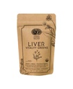 Anima Mundi Apothecary Super Greens Powder - Pečeň Vitality - Organic Superfood Greens & Herbal Prebiotiká pre pečeň Detox, Cleanse & Support - s Fair Trade púpava, Milk Thitle & More (8oz)