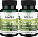 Swanson harmančekový kvet extrakt 500 miligramov Štandardizovaný na 1,2% Apigenin 6 mg v kapsule 60 kapsúl (2 balenia)