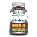 Amazing Formules Choline & Inozitol 500 Mg Supplement 