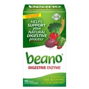 Beano Digestive Enzyme, Preventive Gas Relief for Adults, Helps Preventive Gas & Bloating, 150 tabliet