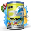 Cellucor C4 Sport Strength pre cvičenie prášok - NSF Certified for Sport - Beta-Alanine, Creatin, 200mg kofeín - Sugar Free Energy Supplement for Men & Women - Hawaiian Punch Berry Blue, 20 Servings