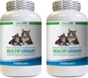 Cat Bladder Health Food - CAT Healthy Urinary Complex - UTI riešenie - Prírodná formula - brusnicové mačacie prípravky - 2 fľaše (180 tabliet)