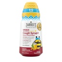 Children's Daytime All-in-One Honey Cough Sirup + Musus, Throat & Nasal for Kids 6-12 + Dark Honey, Ivy Leaf Extract, Zinc Turmeric Root, & B-Vitamins, Drug-Free, Grape, 4 fl oz