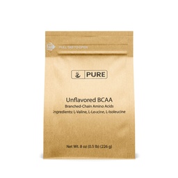 Pure Original Ingredients Unflavred Instantized BCAA (8oz) Powder, Branched Chain Essential Amino Acides, Supplement