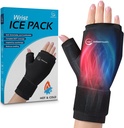 Krížový ľadový obal - Teplý a studený gélový palec a ručný ľadový obal Glove pre Artritída Relief 