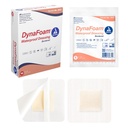 Dynarex Dynafoam Nepremokavá lepiaca pena s oblečením, 4" x 4," 10 gróf