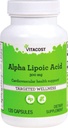Vitacost Alpha Kyselina lipová - 300 mg - 120 kapsúl