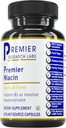 Premier Research Labs Niacin - Flush Free Niacin with Inositol Hexanicotinate, Niacin No Flush, B3 Niatinamid Vitamín Supplement for Blood Circulation Support - 60 Vegetariánske kapsuly